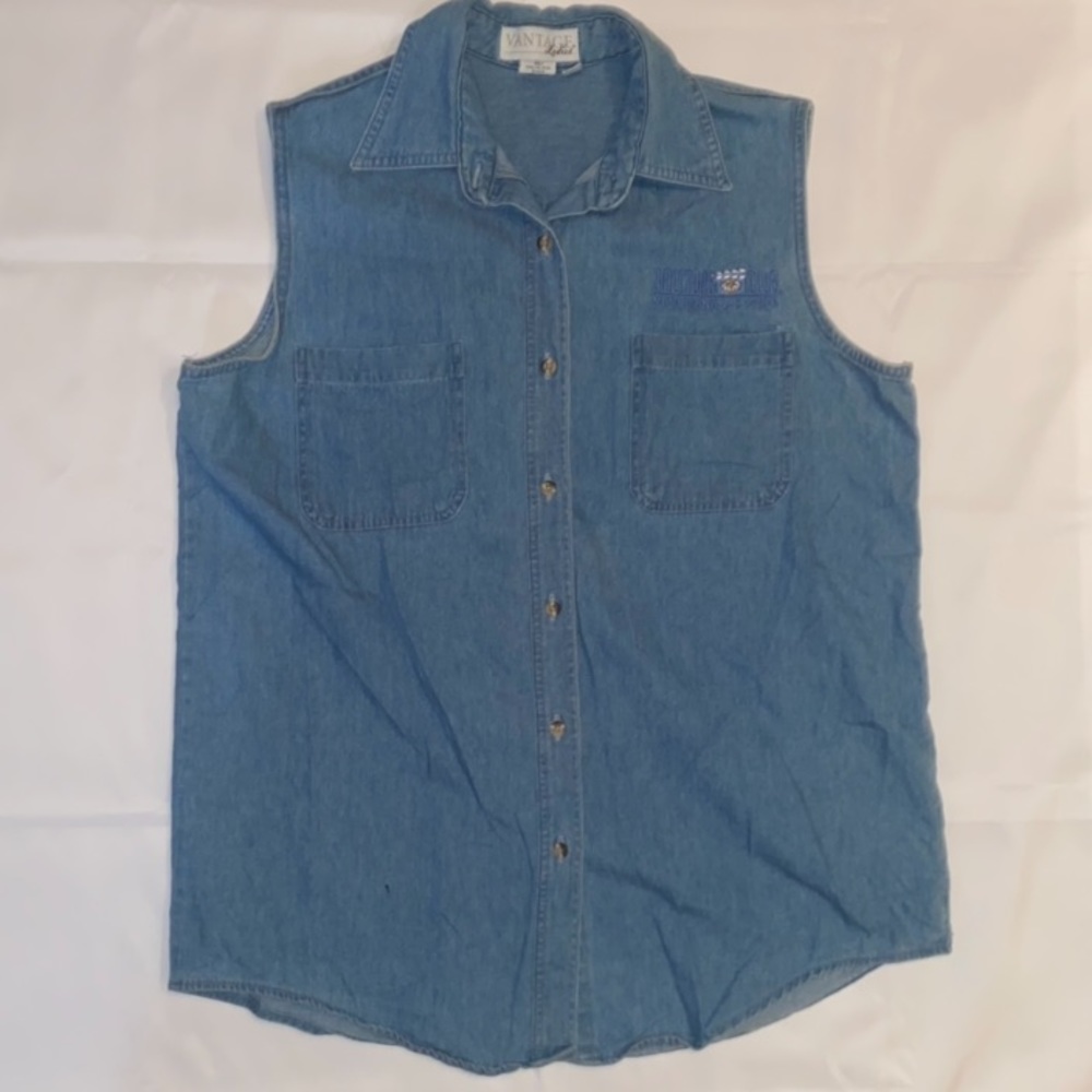 Vintage Vantage MGM Grand Sleeveless Denim